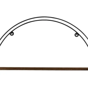 Achene Vägghylla 60x15 cm Hylla Svart/Mörkbrun - Förvaring Beställ idag