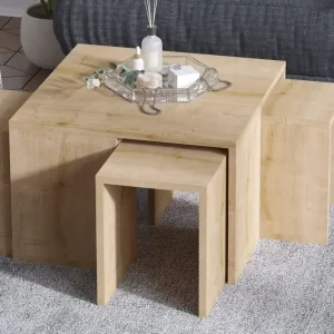 Cotogno Soffbord 60 cm Natur/Brun - Möbler I lager