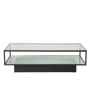 Venture Home Maglehem Soffbord 130 cm Transparent - Möbler Nedsatt pris