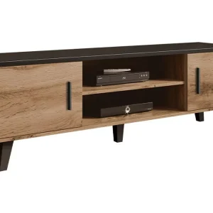 Kardos Tv-möbelset 160 cm Natur/Svart - Möbler Trygg betalning