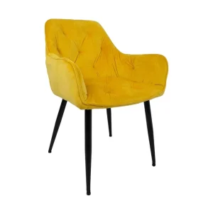 Brita Stol 61x57x83 cm Gul - Möbler Sista chansen