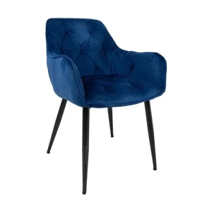 Snabb leverans Brita Stol 61x57x83 cm Blå - Möbler