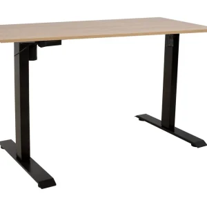 Premium Ergo Skrivbord med en motor 160x80 cm Svart - Möbler