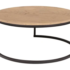 Nedsatt pris Britu Soffbord 80x35 cm Ljus trä - Möbler