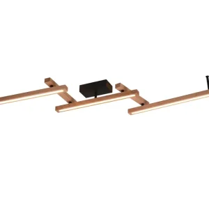 Premium Trio Lighting Bellari LED Plafond trä Trä - Belysning