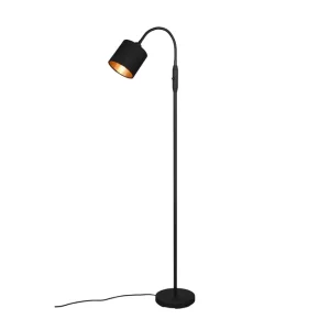 Erbjudande Trio Lighting Tommy Golvlampa 1L E14 mattsvart/ guld Matt svart/Guld - Belysning