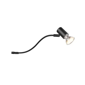 Trio Lighting Giada H2O Vägglampa 1L GU10 mattsvart Matt svart - Belysning Utförsäljning