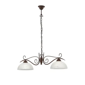 Trio Lighting Country Taklampa 2L E27 rustik Svart - Belysning Populär