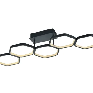Trio Lighting Vigo LED Plafond 5L mattsvart Matt svart - Belysning Premium