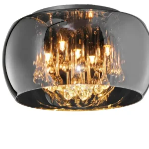Begränsat antal Trio Lighting Vapore Plafond 5L G9 krom Krom - Belysning