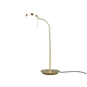 Trio Lighting Monza LED Bordslampa mattmässing Matt mässing - Belysning Köp nu