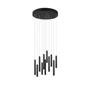 Trio Lighting Tubular LED Taklampa 40cm mattsvart Matt svart - Belysning Begränsat antal