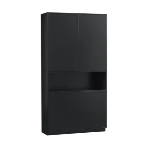 Arteksio Highboard 110 cm Svart - Förvaring Sista chansen