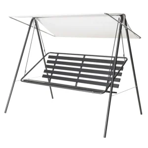 Köp online Varax Takrör och tak till Retro hammock Vit - Utemöbler & utemiljö
