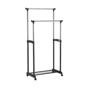 Kundfavorit Fry Klädställning 83x43x935/168 cm Krom - Förvaring