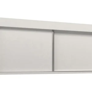 Szaf Hyllförvaring 62x100 cm till Garderob LED-belysning Vit - Förvaring Expressleverans