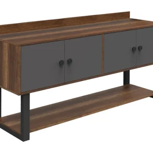 Numandro Avlastningsbord 180 cm Teak/Antracit - Möbler Fynd