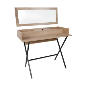 Weesolo Sminkbord 100 cm Valnöt/Svart - Möbler Köp nu
