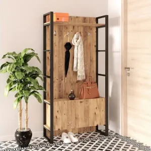 Billigare Hardyng Hallmöbelset 34x90 cm Dubbel Vänster Natur - Möbler