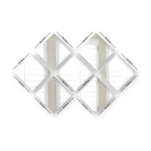 Sarata Spegel Silver - Inredning Kundfavorit