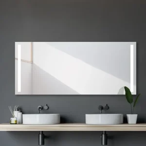 Allejaure Spegel 160x70 cm Silver - Belysning Beställ nu