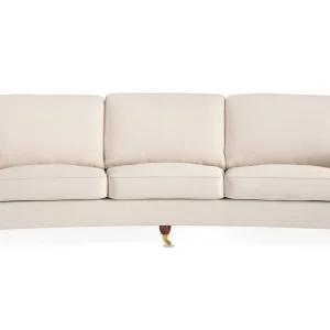 Bloomington Howard Lyx 4-sits Svängd Manchestersoffa Beige - Möbler Billigare