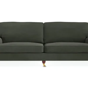 Bloomington Howard Lyx 4-sits Manchestersoffa Mörkgrön - Möbler Lägg i varukorgen