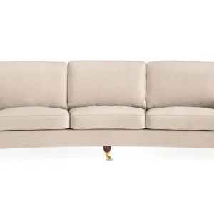 Bloomington Howard Lyx 4-sits Svängd Tygsoffa Beige - Möbler Extra rabatt