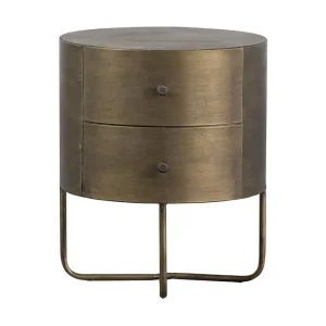 Astranna Sängbord 39 cm Antik Mässing - Möbler Kundfavorit