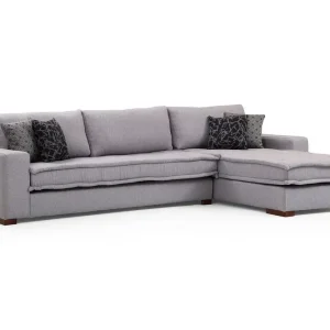 Kampanj Mamerto Soffa m. Divan 4-sits Ljusgrå - Möbler