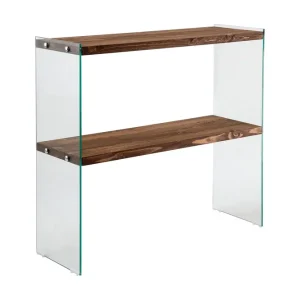 Premium Legenrisk Avlastningsbord 90 cm Valnöt - Möbler