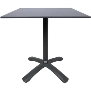 Snabb frakt Beida Utebord 70x70xH72 cm Grå - Utemöbler & utemiljö