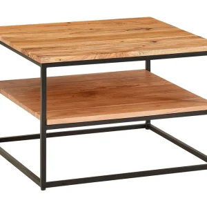 Wohnling Soffbord Khalir 60 cm Fyrkantig Natur - Möbler Beställ nu