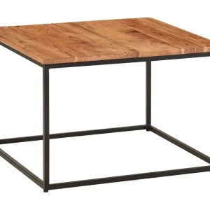 Wohnling Soffbord Khalir 60 cm Fyrkantig Natur - Möbler Billig