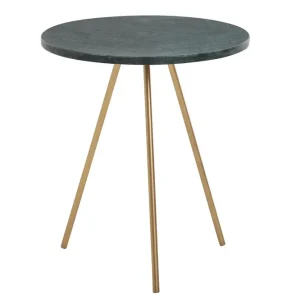 Erbjudande Wohnling Wilhem Sidobord 38 cm Rund Grön - Möbler
