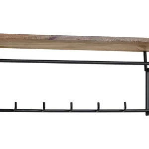 I lager Seddik Klädkrok 71 cm Brun - Förvaring