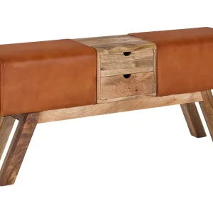Wohnling Tultered Sittbänk 120 cm Brun - Möbler Lågt pris