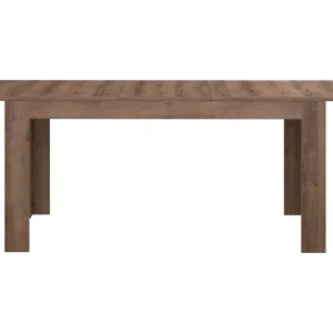 Kulatas Förlängningsbart Matbord 160 cm Brun - Möbler Kampanjpris