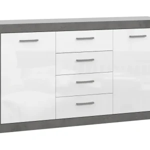 Tolovgrad Sideboard 41x153 cm Grå/Vit - Förvaring Begränsat antal