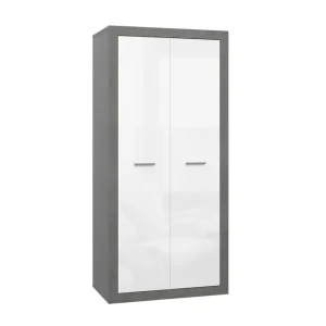 risnedsättning Tolovgrad Garderob 54x92 cm Grå/Vit - Förvaring