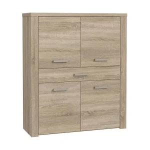 Loannia Highboard 42x117 cm Brun - Förvaring Säker betalning