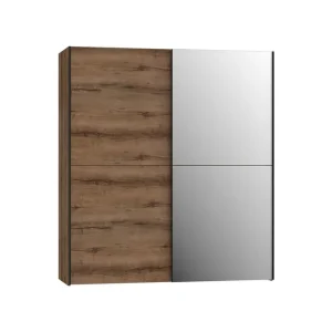 Edessa Garderob 62x171 cm Brun/Svart - Förvaring Erbjudande