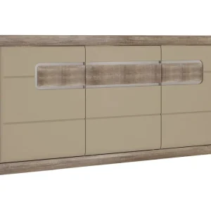 Corlius Sideboard 41x194 cm Beige/Brun - Förvaring risnedsättning