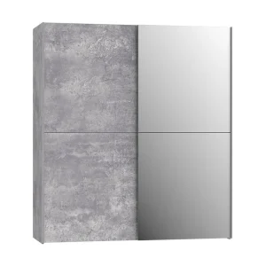 Edessa Garderob 62x171 cm Grå - Förvaring Outlet