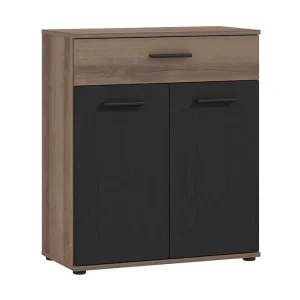 Sredets Sideboard 34x70 cm Brun/Svart - Förvaring Billigare