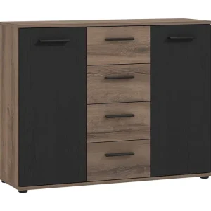 Begränsad tid Sredets Sideboard 34x105 cm Brun/Svart - Förvaring