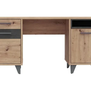 Kocherinovo Skrivbord 150 cm Brun/Grå - Möbler Lågt pris