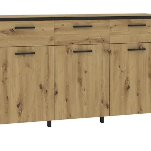 Koufalia Sideboard 40x140 cm Brun/Svart - Förvaring Kampanjpris