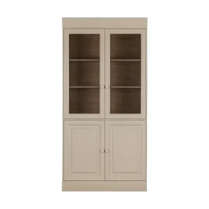 Rabatt Sjundaa Vitrinskåp 40x105 cm Sand - Förvaring