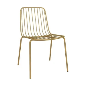 Dorel Home Caden Matstol Guld 2-pack Dorel Home - Möbler risnedsättning